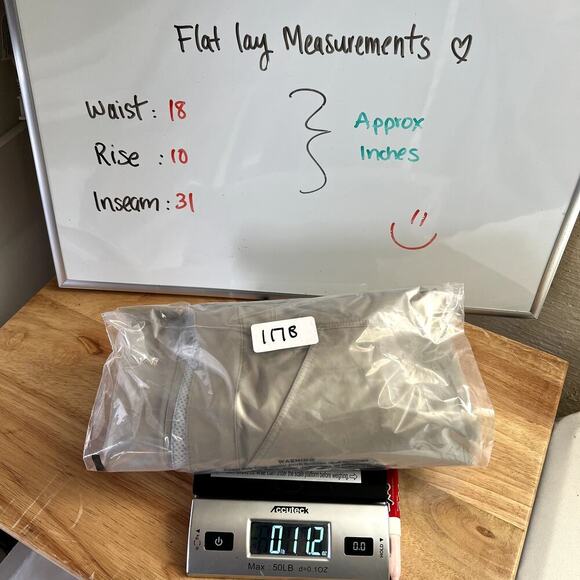 Orvis Women Size 14 Trout Bum Fishing/Hiking Ankle Roll Tab Chino/Pants Beige - Picture 8 of 8